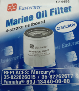 Mercury Oil Filter 35-822626Q15 /& Yamaha 69J-13440-00-00 Replacement 4 Stroke