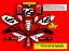 2010 2011 2012 2013 HONDA CRF 250R GRAPHICS KIT CRF250R RED MOTOCROSS DECALS