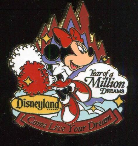 WDTC Come Live Your Dreams Cheerleader Minnie Mouse Disney Pin 59739 