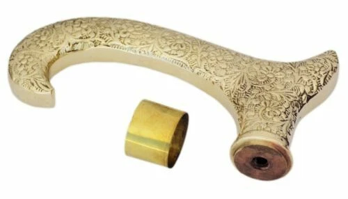 Handmade Latón Vintage Bastones y palos para caminata