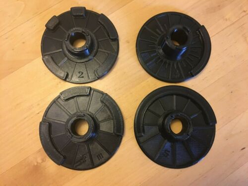 Discs 2 3 4 /& 5 set Bowflex//Nautilus Dumbbells Select-tech 552 Series 1