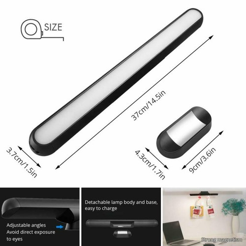 Rechargeable Dormitory Book Reading Lam Semlos Stepless Dimming LED Strip Light