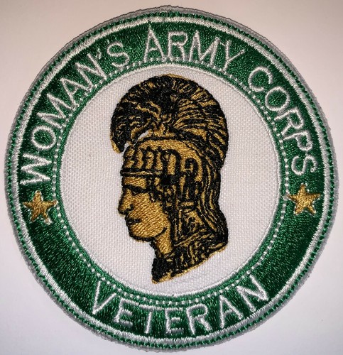 US Army Woman/'s Army Corps Veteran Patch 4/"/& 3/" Sew Repro New A127