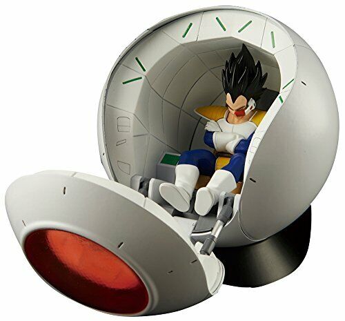 Neu Figure-Rise Technik Dragon Ball Saiyan Raum Pod Plastik Modellbau Set Japan