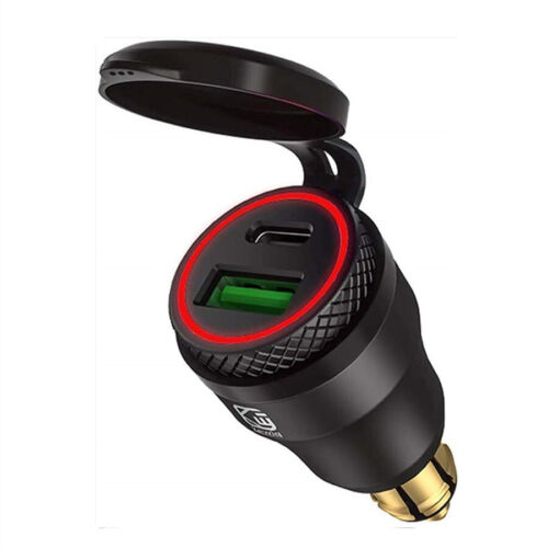 Wasserdicht Ladegerät Typ C USB Steckdose für BMW Motorrad DIN Stecker Adapter