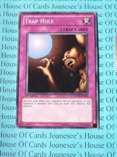 Trap Hole 5DS3-EN030 Common Yu-Gi-Oh Card Mint 1st Edition New