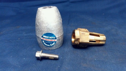 GLM NOS MERCURY 809664A1 PROP NUT ANODE KIT