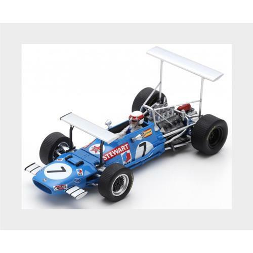 Matra Simca F1 Ms10 #7 Winner Africa Gp 1969 J.Stewart SPARK 1:43 S7183 Model