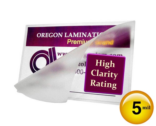 Clear for 11x17 Sheets 25 12x18 Menu 5 Mil 12 x 18 Hot Laminating Pouches