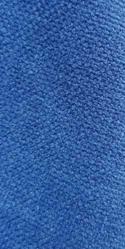 ROYAL AZZURRO BLU TRAMA GROSSA resistenza all/'acqua Cuscino Tappezzeria tenda divano in tessuto