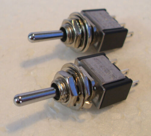 2K280 2 x Mini SPDT Biased Switches Ideal for Peco Hornby Point Motors 1st Class