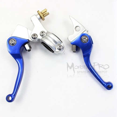 Dirt Pit Trail Bike 125cc 140cc 150cc 200cc 250cc Brake Clutch Levers Blue