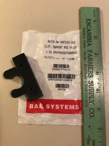 1 1/4-TON HMMWV BAE SYSTEM 46600150 RETAINING SUPPORT ROD HATCH CLIP FOR HUMMER 