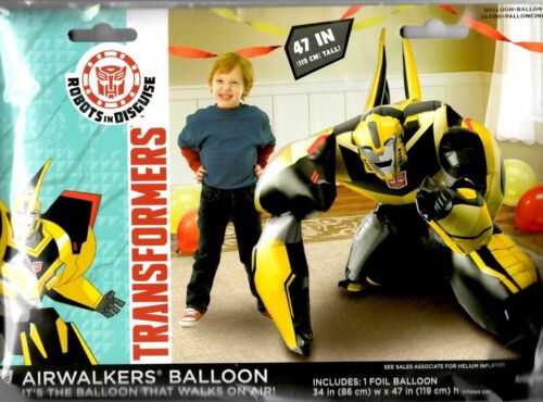 Transformer Bumblebee Airwalker Birthday Party Jumbo Balloon Decoration Prop