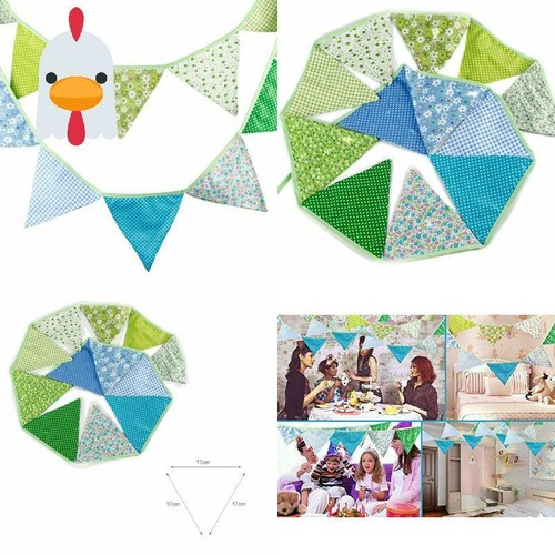 G2Plus 12 Weihnachten Schöne Wimpel Girlande Süße Bunting Wimpelkette Farbenf