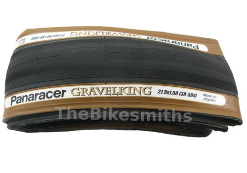 1or 2Pak Panaracer GravelKing 27.5/" x 1.5// 1.75// 1.90 Bike Tire Gravel King 650B