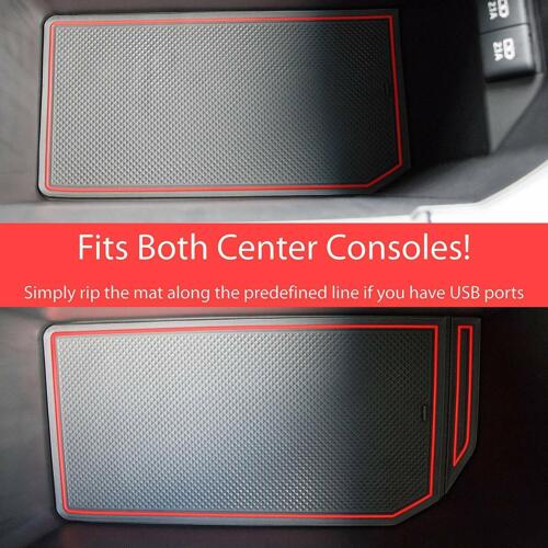 Custom Fit Cup Holder Door Console Liner Accessories For 2018 2019 Toyota Camry