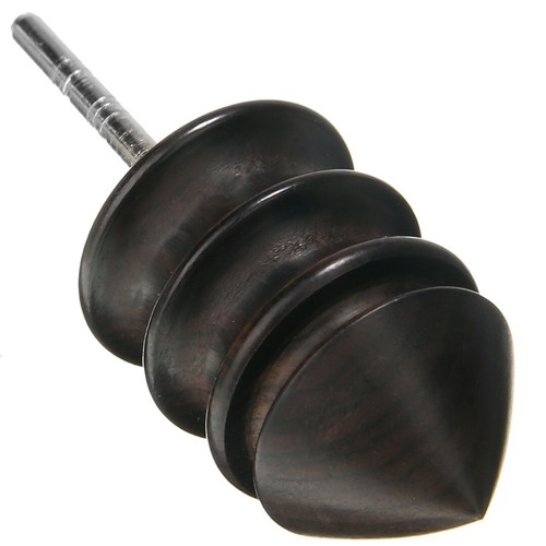 Wooden Leather Craft Edge Burnisher Polished Grind Slicker Pointed Head DIY Tool
