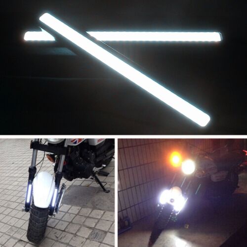 2 Pcs Super White Bright Waterproof COB LED Lights for DRL Fog Lamp For Kawasaki