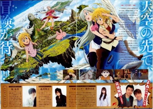 The Seven Deadly Sins:Prisoners of the Sky-Special Booklet /& 2 Mini Posters set