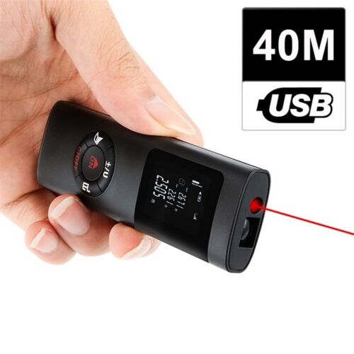 Mini 40M LCD Digital Laser Distance Meter Rangefinder Measure Range Finder Tool 