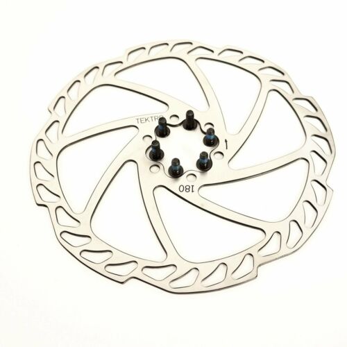 Tektro Polygon 6 Bolt Disc Brake Bike Rotor 160 or 180 mm Road CX Mountain