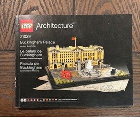 LEGO ARCHITECTURE: London (21034), Big Ben (21013), Buckingham Palace (21029)
