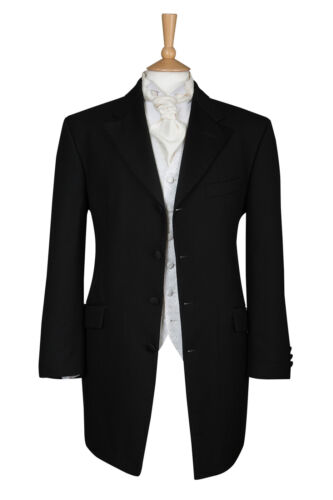 80/% OFF FROM ONLY £5 PAGE BOY BLACK 3//4 LENGTH LITTLE BOYS WEDDING JACKET