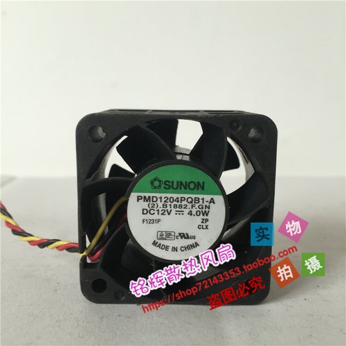 Fst 1pc new fan SUNON 12V 4.0W PMD1204PQB1-A 4028 4cm/_