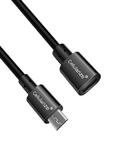 Micro Usb Extension Cable 10Ft//3M Male To Female Extender Charge Cellularize