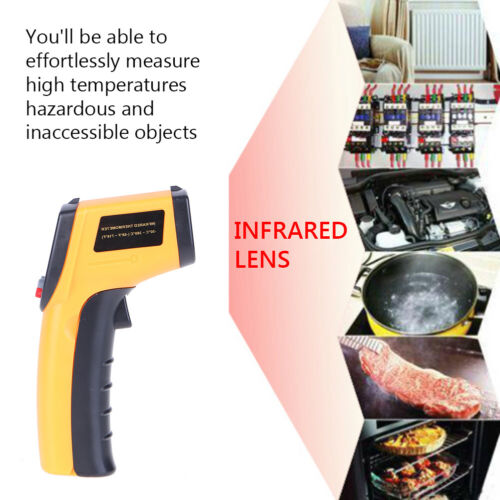 GM320 LCD Digitales berührungsloses Infrarot-Thermometer-Temperaturmessgerät d 