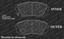 2011 2012 2013 Fit Kia Sportage AWD Max Performance Metallic Brake Pads F+R