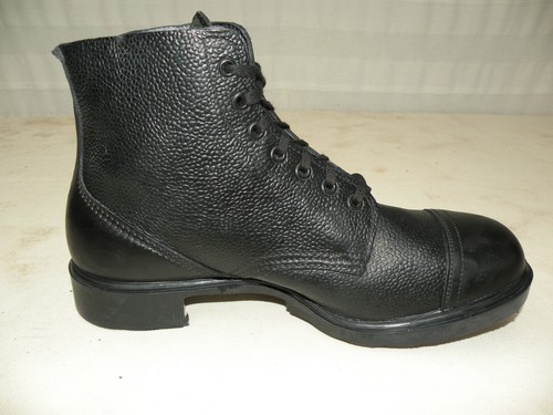 Voll Lederstiefel: Neuwertig Größe 45 Orig.Dän Armee Schuhe