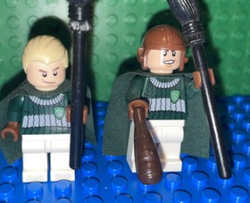 LEGO Minifigure- Harry Potter Rare Madame Hooch - Quidditch 4737 - Draco Malloy