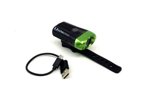 Ultracycle USB Rechargeable Vélo avant DEL Headlight 250 lm
