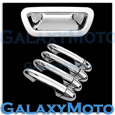 Chrome Plated 4 Door handle+Tailgate cover for 2004-2008 CHRYSLER PACIFICA