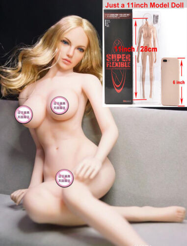 TBLeague 1:6 Scale S04B Female Pale Skin Action Figure Flexible Seamless Body 