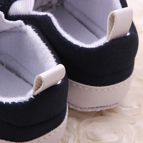 EG/_Ansprechen Funky Kleinkind Baby Junge Schuhe Krippe Sohle gestreift 0-18 Mon