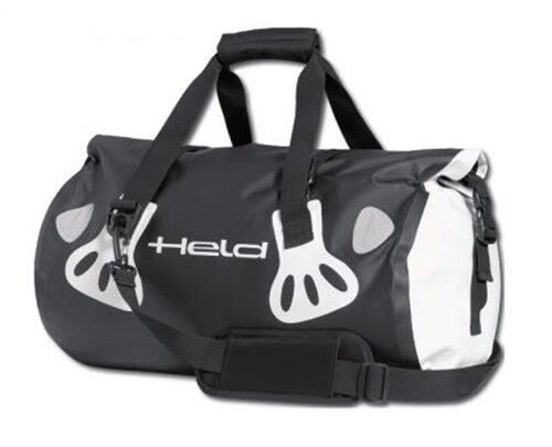 Held Motorrad Gepäcktasche Carry-Bag 30 Liter schwarz-weiß wasserdicht PVC NEU!