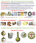 BEAUVILLE French Kitchen Dish Tea Towel Christmas Holiday Wreath Hand-Printed