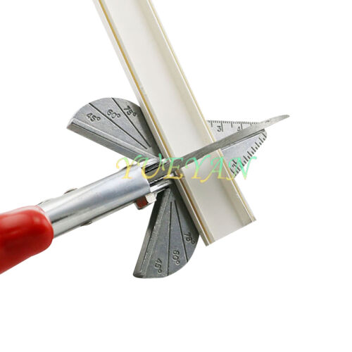 45-120° Multi Angle Siding Wire Duct Cutter PVC PE Plastic Pipe Scissor Hand Too 
