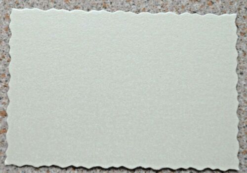 50 Büttenpapier Gerahmt Einzel Panel Karten 83 X 55m Oder 67 x 67mm Perle Leinen 