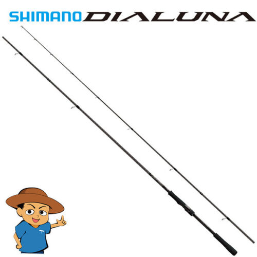 Shimano DIALUNA S86ML Medium Light 8/'6/" fishing spinning rod from JAPAN