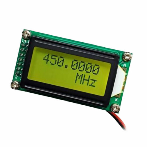 DC 9-12V 1MHz-1.2GHz RF Frequency Counter Tester Signal Cymometer Meter Digital