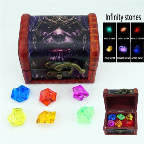 Avengers Infinity stones Set Of All 6 Gems Acrylic Beads gem Cosplay Gift New 1