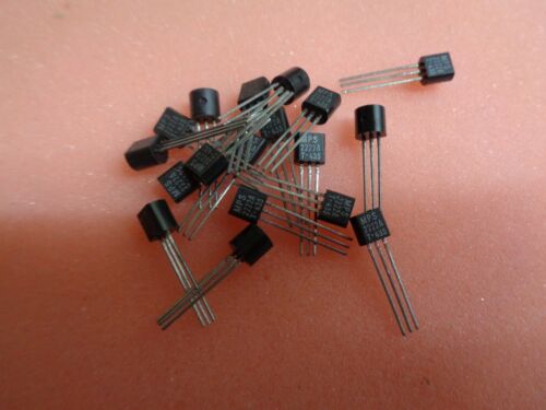 25 x MPS2222A mot/Sam Transistor GP BJT NPN 40 V 0.6 A 3-Pin TO-92 ukinstock