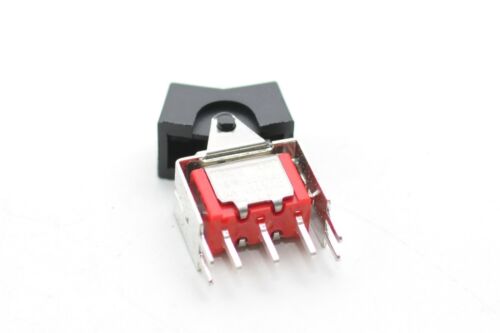 2 A / 250 VAC NOS 2x Miniatur Wipp-Schalter Typ 3A11-B1U2 ON/NONE/ON SPDT 
