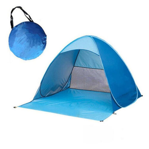 Up Beach Tent Automatic Camping Anti-UV Outdoor Fishing Canopy 2~3 People 
