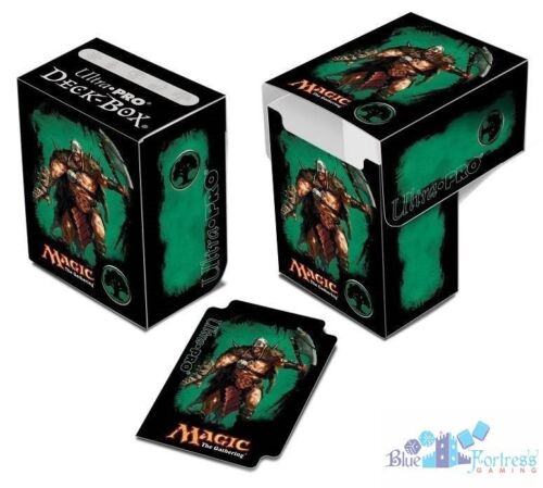 GREEN MANA GARRUK PLANESWALKER ULTRA PRO deck box FOR MTG CARDS 