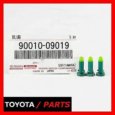 FACTORY TOYOTA 2003-2009 4RUNNER COOLER CONTROL SWITCH BULB QTY3 9001009019 OEM 
